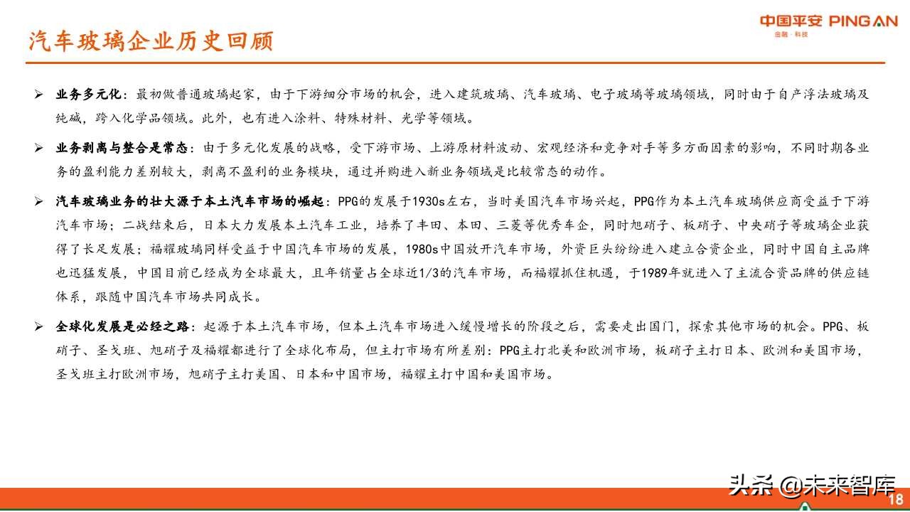 福耀玻璃深度解析：全球化稳步前进，新业务联动发展