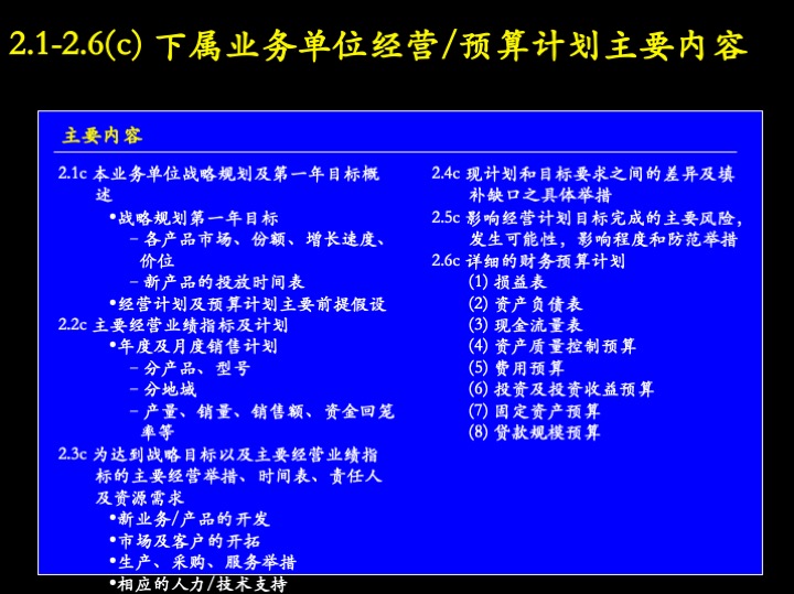 卓越管理工具：企业经营制胜的三大核心管理流程（100页PPT）