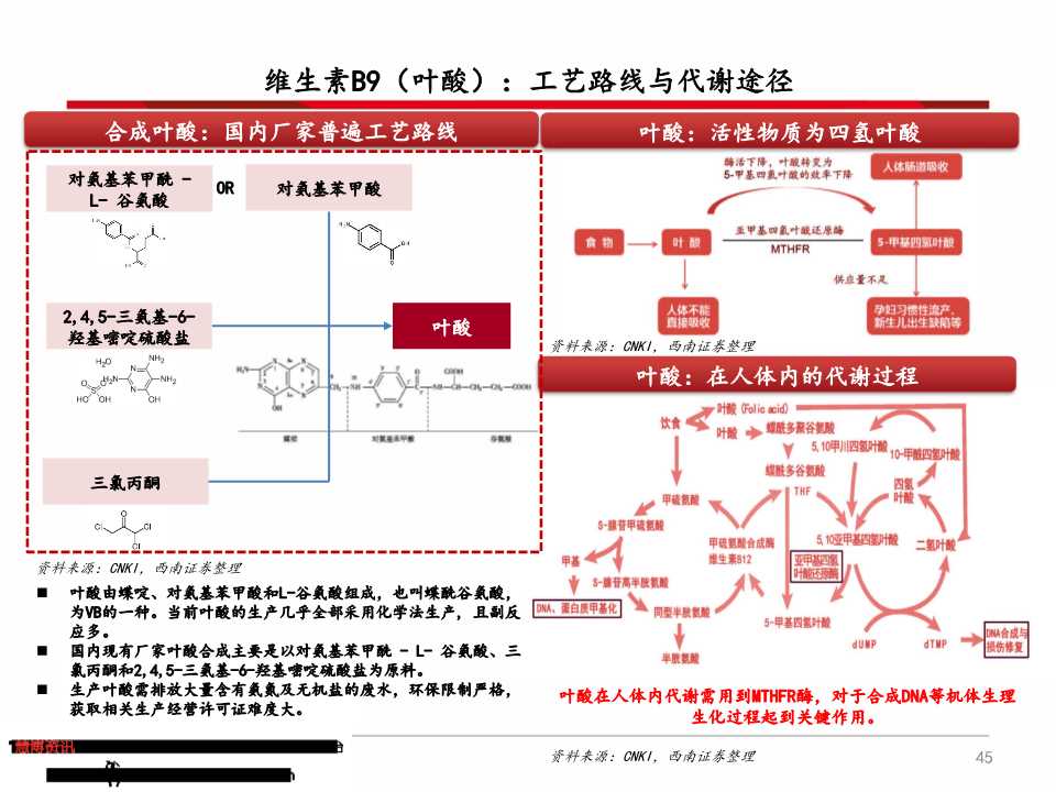 维生素产业链深度分析（71页PPT）