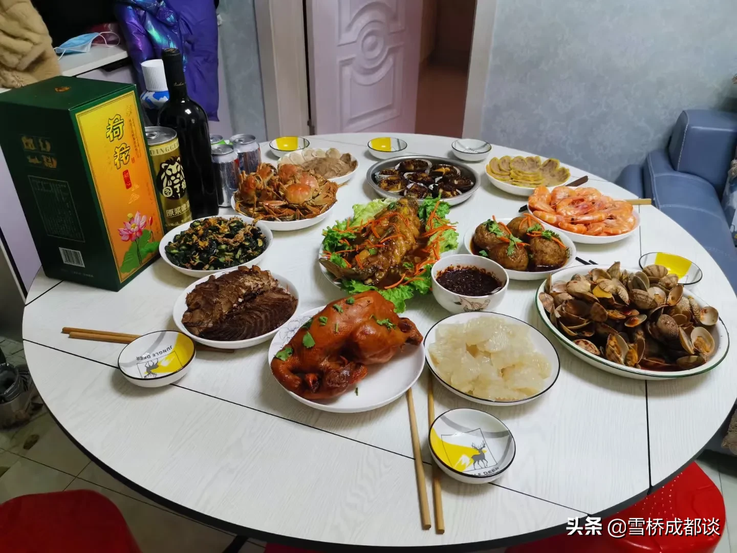三顿|小伙一天吃三顿年夜饭 这样的年夜饭你们吃过吗？