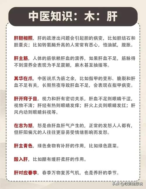 中医五脏知识(五脏中医知识，不会的朋友收藏好！)