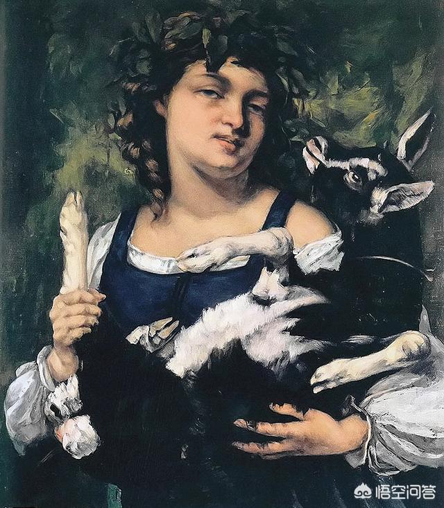 鹿色阿比西尼亚猫:库尔贝的油画风格对法国画家雷诺阿的艺术创作有着怎样的影响？