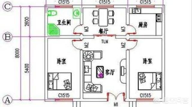 农村房12米宽8米进深,怎么设计好一点？