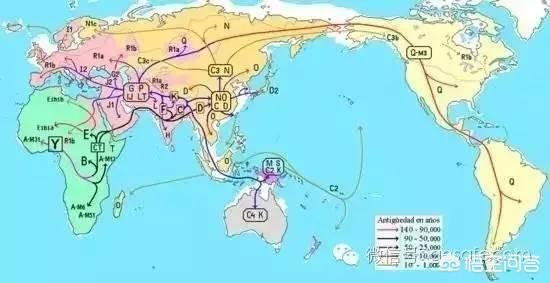 中国人是从何而来的？迁徙路线是怎样的？