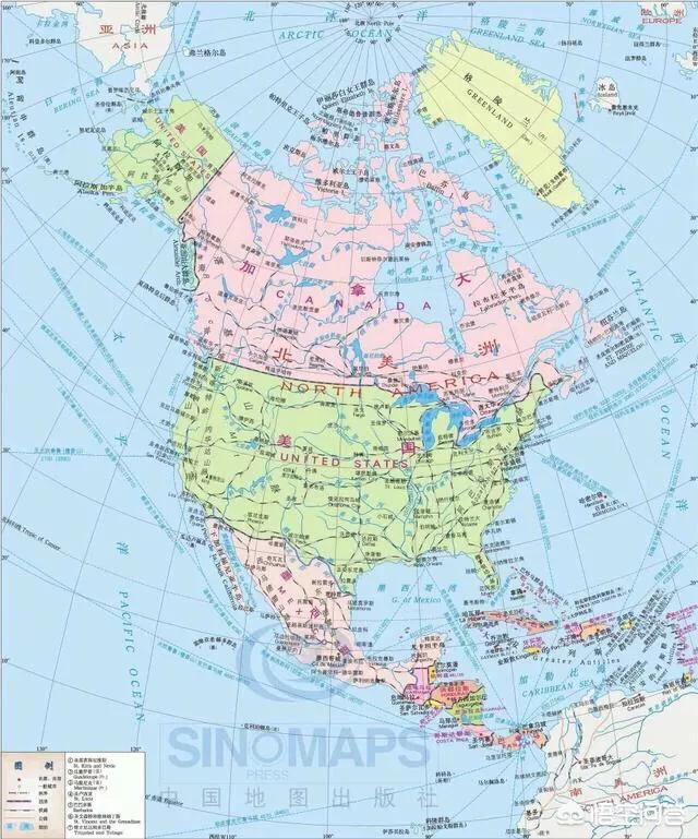 美国俄罗斯的地理位置图片