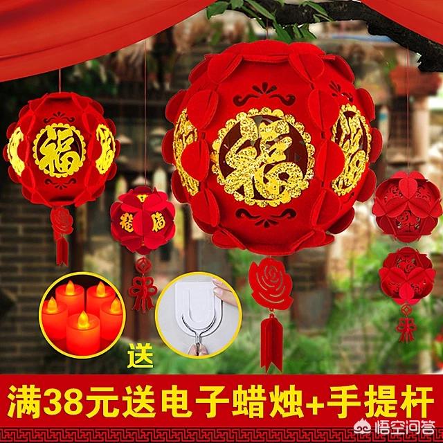 过年为什么要挂红灯笼？
