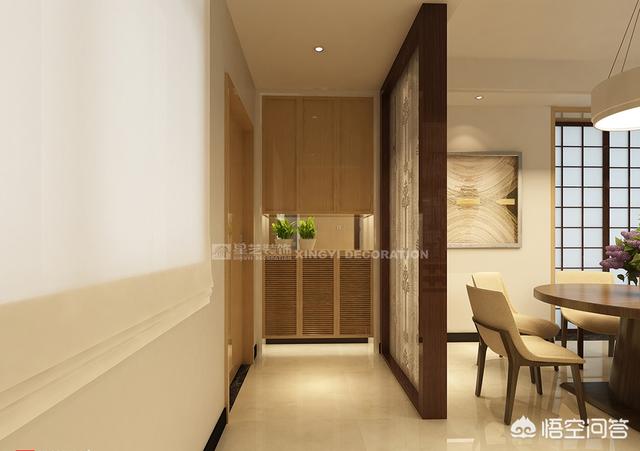 最漂亮的入户玄关鞋柜,进门就是餐厅厨房，玄关鞋柜如何设计？