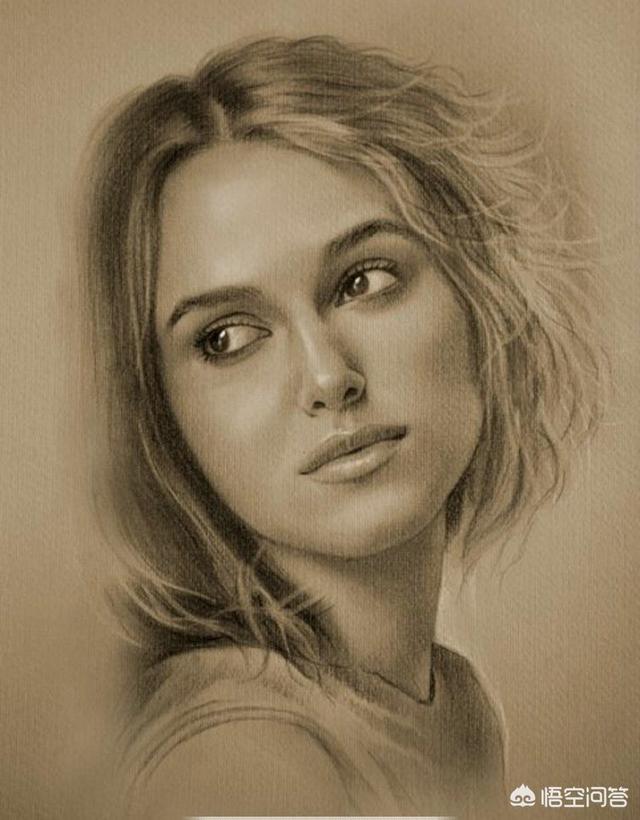 画好素描人像除了难在五官其次就是头发该如何告别假头套