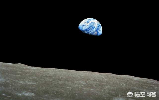 从月亮上看地球好恐怖，为什么从月亮上看地球，感觉地球比月亮还小呢
