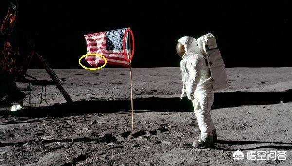 飘上月球不死之眼手机，在月球上插一面旗子，会“飘”动吗为什么