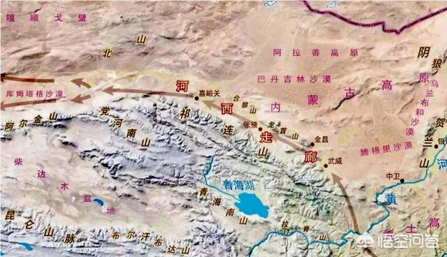 河西走廊位于什么以西:甘肃河西走廊指的是哪条河之西？