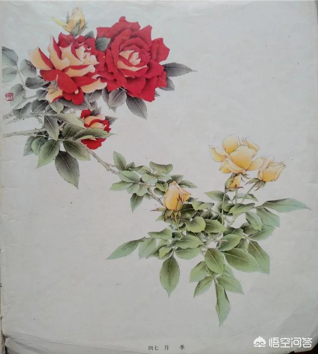 工笔花鸟:画国画花鸟用什么纸比较好？