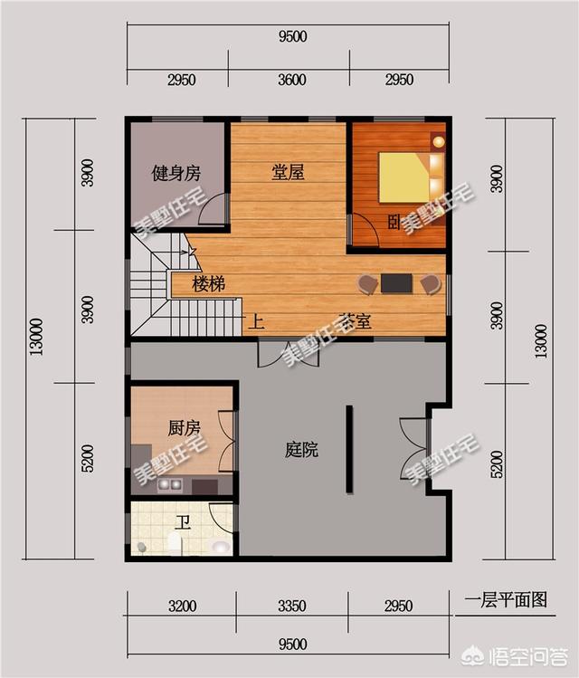 16米长,6米宽,怎么设计建房?