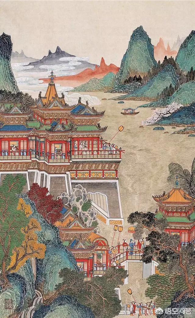 蓬莱仙境图:描写赞美蓬莱仙境的诗词？