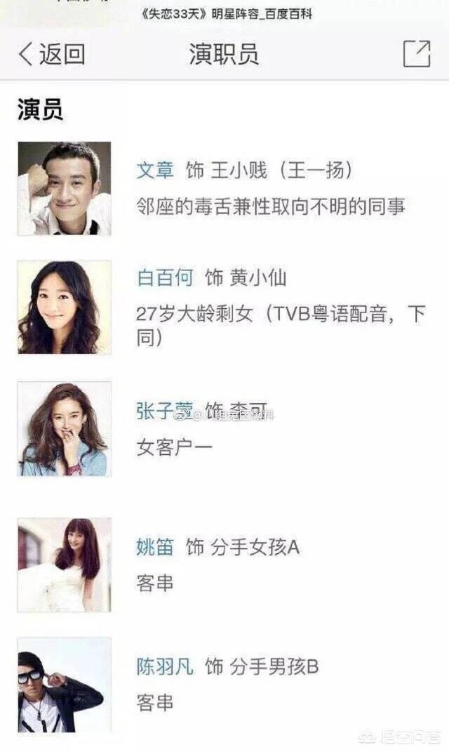 失恋33天演员表:如何评价《失恋三十三天》剧组？