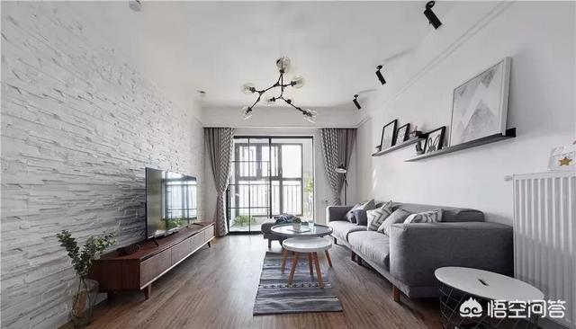 不做吊顶，电视墙怎么设计？插图44