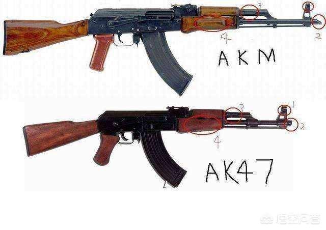 AK47和AKM有什么区别？