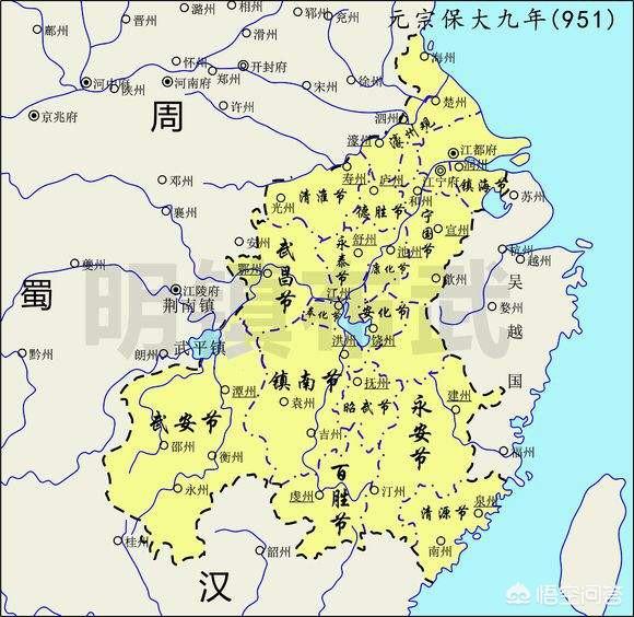 五代南唐传了几代,都有哪些皇帝？