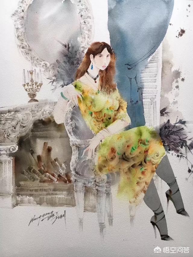 头条问答 画水彩的时候 水彩纸可以用什么纸代替 小骆小石雕的回答 0赞