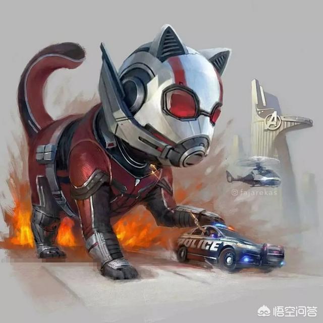 色猫咪导航:假如蜘蛛侠、黑豹、钢铁侠等等变成猫咪，那会是什么样子？
