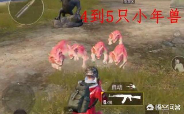 海蓝兽在哪里:《刺激战场》春节年模式中年兽会在哪里刷新？