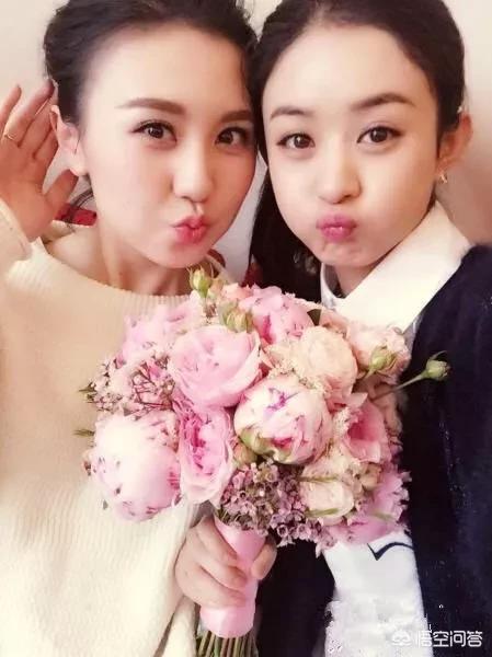 蒋勤勤和孙俪同父异母:赵丽颖的表妹好美！还有哪些明星有个比自己还美的亲戚？