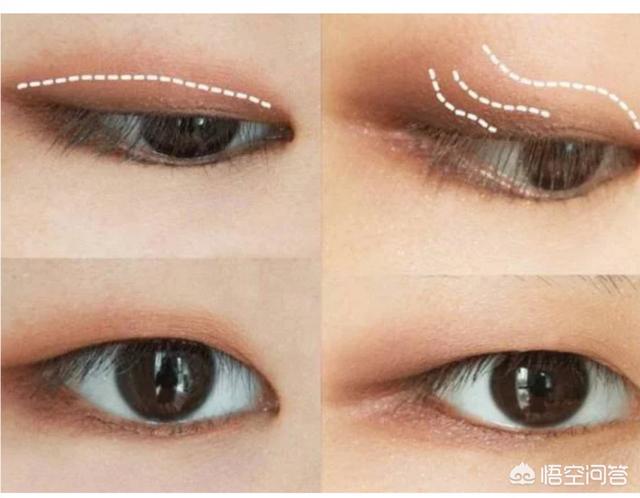 如何画眼妆步骤图解-肿眼泡内双的女生眼妆怎么画好看？