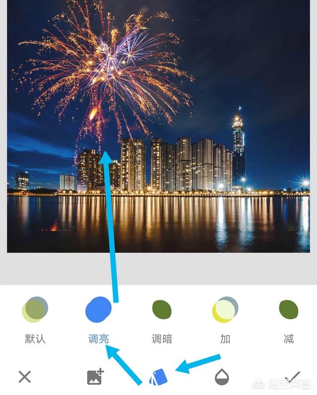 过年期间没拍到烟花，怎么用摄影修图软件，为照片加上烟花