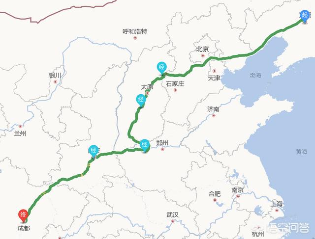 从沈阳到成都自驾路线该如何安排？
