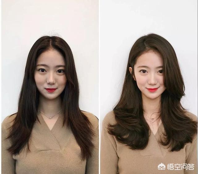 脸大头大头发多还粗硬的长发,适合什么发型？