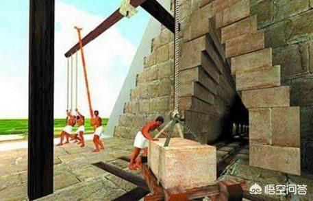 金字塔是如何，古埃及的金字塔，在5000年前没水泥时，是怎样建立起来的
