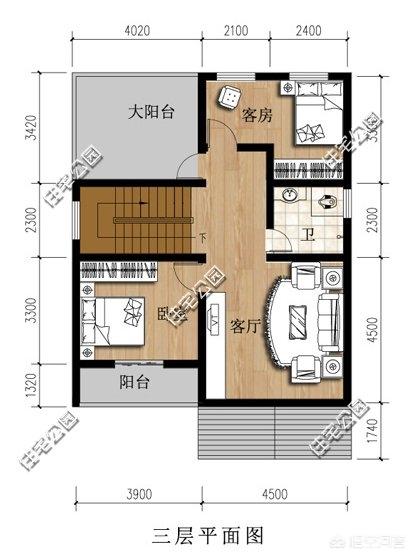 2022年宅基地面宽8.5米，进深10米，如何设计一个三层的别墅？有什么好的推荐？