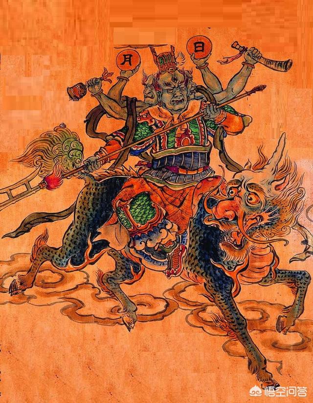 马王爷是谁,为什么有三只眼?