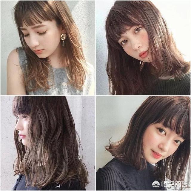 除此之外刘海就是能够一剪让年龄瞬间下降五岁,搭配中长发更有种俏皮