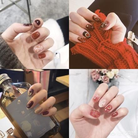 河狸家美甲官网:有哪些好看的适合2019新年的美甲色系和图案？