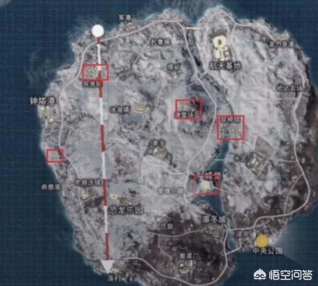 海蓝兽在哪里:《刺激战场》春节年模式中年兽会在哪里刷新？