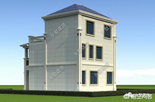 宅基地面宽8.5米,进深10米,如何设计一个三层的别墅?有什么好的推荐?