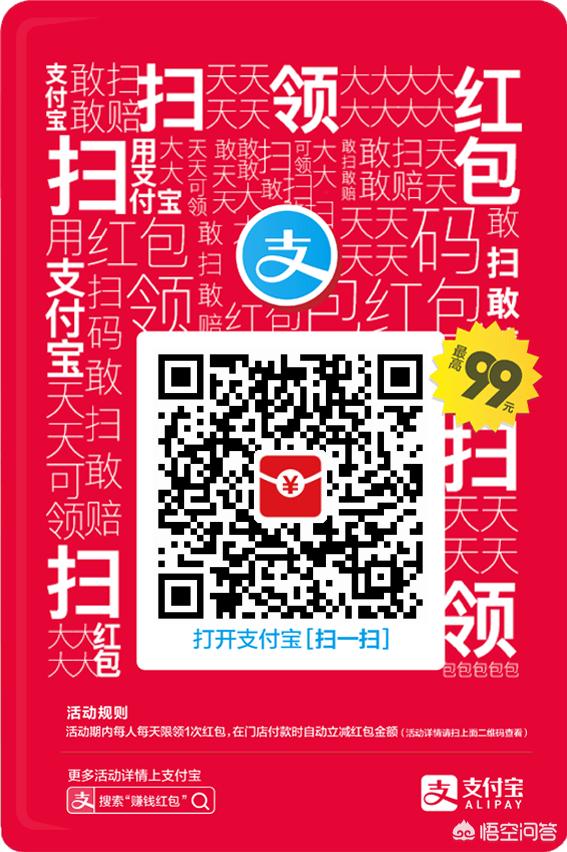 支付宝扫码领红包的目的何在？为什么会有花呗消费15天平分15亿的活动呢？