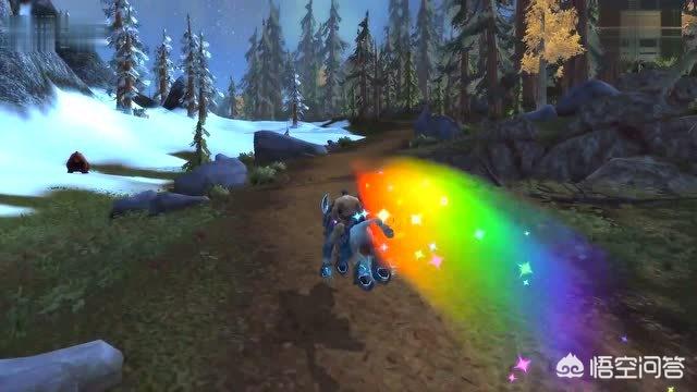 世界上最恐怖的彩虹在哪里，《魔兽世界》玩家身后的彩虹幻影是什么如何获得