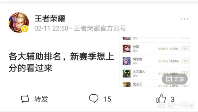 王者荣耀官方公布S14赛季辅助梯队榜,蔡文姬庄周排T0,孙膑太乙垫底,你觉得合理吗？