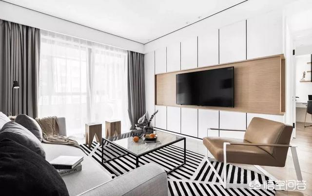 不做吊顶，电视墙怎么设计？插图40