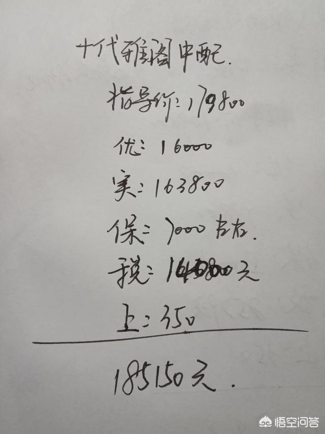 秋田犬八千電影趨勢:十代雅阁的车主们，你们入手的雅阁落地多少钱？ 美系秋田犬吧百度贴吧