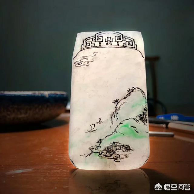 翡翠雕刻,翡翠雕刻，越简洁价格就越高吗？