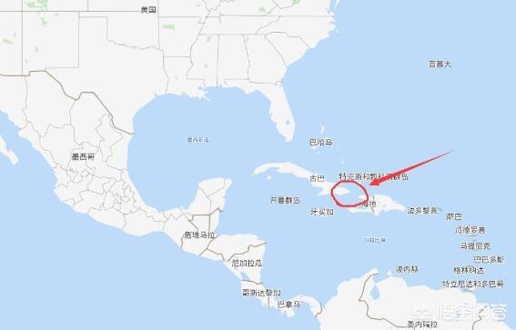 古巴与美国的地理位置图片