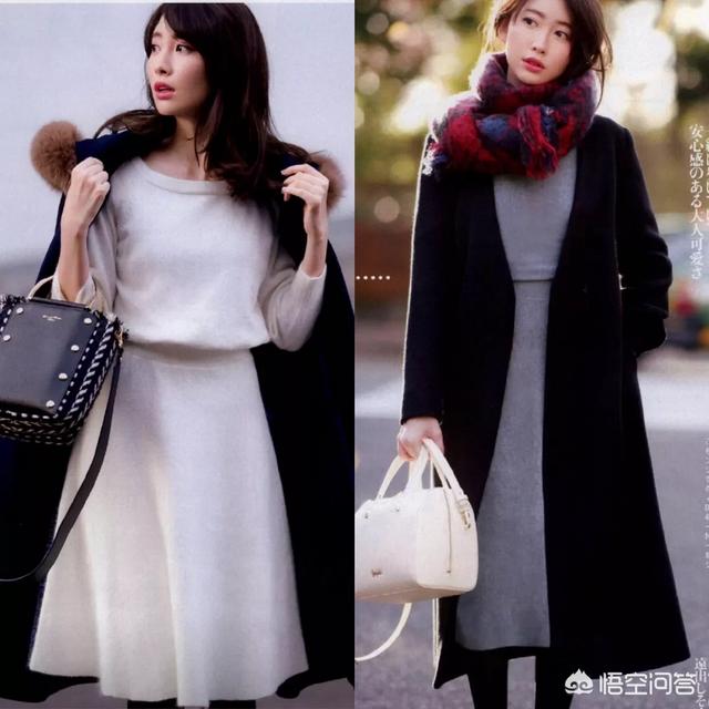冬季非常喜欢大衣+裙子的组合，有哪些搭配值得推荐？
