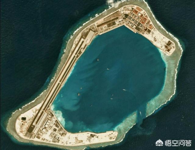 黄岩岛实际控制:为什么渚碧礁和美济礁还剩下一部分没填？