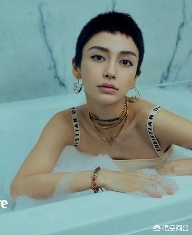 Angelababy寸头:娱乐圈哪些女明星留过寸头照？你觉得谁最好看？