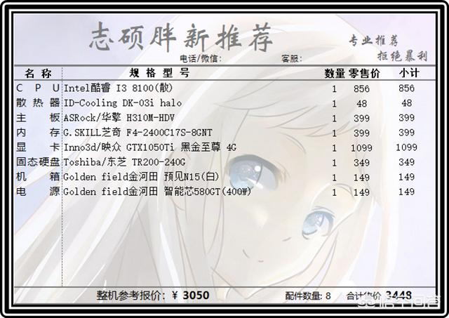 能完美运行英雄联盟的主机配置,大概多少钱？