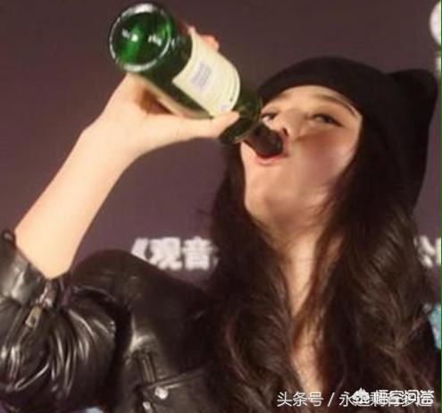有哪些女明星爱喝酒？