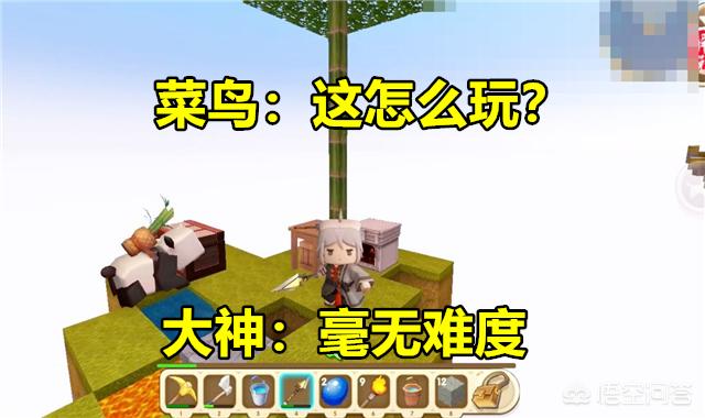 《迷你世界》游戏中哪些地图可以区分玩家水平？